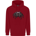 Christmas Tarantula Funny Xmas Hat Spider Childrens Kids Hoodie Red
