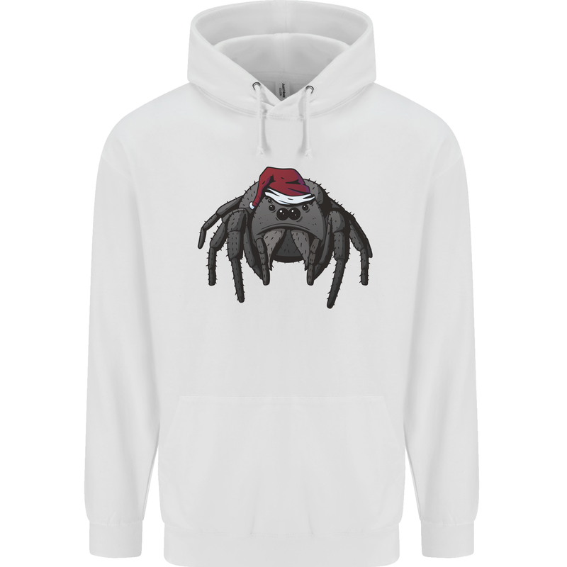 Christmas Tarantula Funny Xmas Hat Spider Childrens Kids Hoodie White