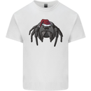 Christmas Tarantula Funny Xmas Hat Spider Kids T-Shirt Childrens White