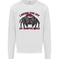 Christmas Tarantula Funny Xmas Spider Kids Sweatshirt Jumper White