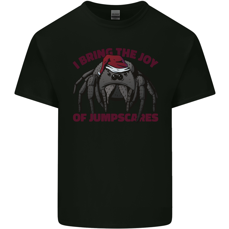 Christmas Tarantula Funny Xmas Spider Kids T-Shirt Childrens Black