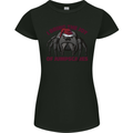 Christmas Tarantula Funny Xmas Spider Womens Petite Cut T-Shirt Black