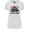 Christmas Tarantula Funny Xmas Spider Womens Wider Cut T-Shirt White
