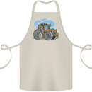 Christmas Tractor Farming Farmer Xmas Cotton Apron 100% Organic Natural