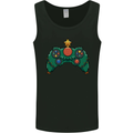 Christmas Tree Video Game Controller Joypad Xmas Mens Vest Tank Top Black