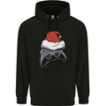 Christmas Video Game Controller Gaming Joypad Childrens Kids Hoodie Black