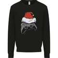 Christmas Video Game Controller Gaming Joypad Kids Sweatshirt Jumper Black