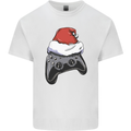 Christmas Video Game Controller Gaming Joypad Kids T-Shirt Childrens White