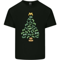 Christmas Video Game Controller Tree Joypad Xmas Kids T-Shirt Childrens Black