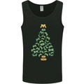 Christmas Video Game Controller Tree Joypad Xmas Mens Vest Tank Top Black