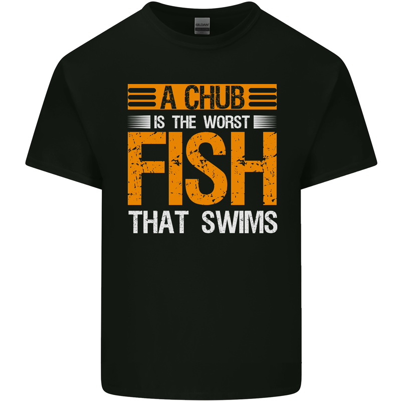 Chub Worst Fish That Swims Funny Fishing Kids T-Shirt Childrens Black