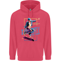 City is My Ramp Skateboarding Skateboard Childrens Kids Hoodie Heliconia