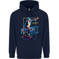 City is My Ramp Skateboarding Skateboard Childrens Kids Hoodie Navy Blue