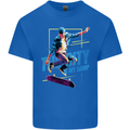 City is My Ramp Skateboarding Skateboard Kids T-Shirt Childrens Royal Blue