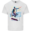 City is My Ramp Skateboarding Skateboard Kids T-Shirt Childrens White