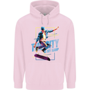 City is My Ramp Skateboarding Skateboard Mens 80% Cotton Hoodie Light Pink