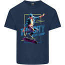 City is My Ramp Skateboarding Skateboard Mens Cotton T-Shirt Tee Top Navy Blue