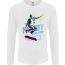 City is My Ramp Skateboarding Skateboard Mens Long Sleeve T-Shirt White