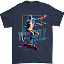 City is My Ramp Skateboarding Skateboard Mens T-Shirt 100% Cotton Navy Blue
