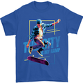City is My Ramp Skateboarding Skateboard Mens T-Shirt 100% Cotton Royal Blue