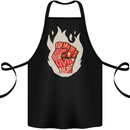 Civil Rights Black Lives Matter LGBT Equality Cotton Apron 100% Organic Black