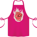 Civil Rights Black Lives Matter LGBT Equality Cotton Apron 100% Organic Pink