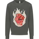 Civil Rights Black Lives Matter LGBT Equality Kids Sweatshirt Jumper Storm Grey