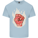 Civil Rights Black Lives Matter LGBT Equality Kids T-Shirt Childrens Light Blue
