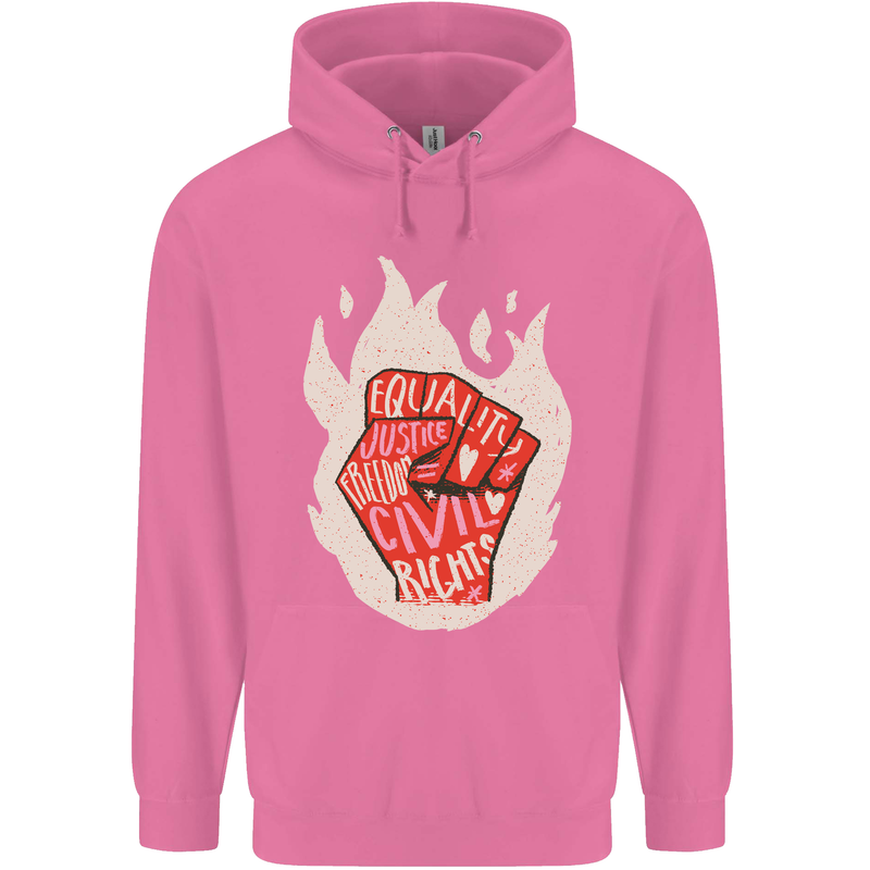 Civil Rights Black Lives Matter LGBT Equality Mens 80% Cotton Hoodie Azelea