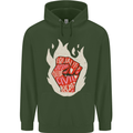 Civil Rights Black Lives Matter LGBT Equality Mens 80% Cotton Hoodie Forest Green
