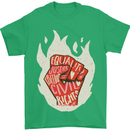 Civil Rights Black Lives Matter LGBT Equality Mens T-Shirt 100% Cotton Irish Green