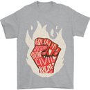 Civil Rights Black Lives Matter LGBT Equality Mens T-Shirt 100% Cotton Sports Grey