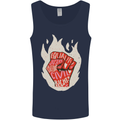 Civil Rights Black Lives Matter LGBT Equality Mens Vest Tank Top Navy Blue