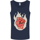 Civil Rights Black Lives Matter LGBT Equality Mens Vest Tank Top Navy Blue