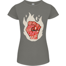 Civil Rights Black Lives Matter LGBT Equality Womens Petite Cut T-Shirt Charcoal