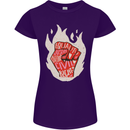 Civil Rights Black Lives Matter LGBT Equality Womens Petite Cut T-Shirt Purple