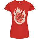 Civil Rights Black Lives Matter LGBT Equality Womens Petite Cut T-Shirt Red
