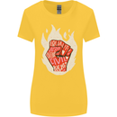 Civil Rights Black Lives Matter LGBT Equality Womens Wider Cut T-Shirt Yellow