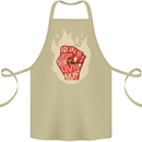 Civil Rights Black Lives Matter LGBT Freedom Cotton Apron 100% Organic Khaki