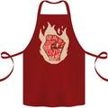 Civil Rights Black Lives Matter LGBT Freedom Cotton Apron 100% Organic Maroon