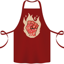 Civil Rights Black Lives Matter LGBT Freedom Cotton Apron 100% Organic Maroon