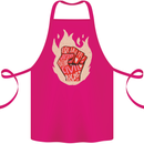 Civil Rights Black Lives Matter LGBT Freedom Cotton Apron 100% Organic Pink