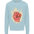 Civil Rights Black Lives Matter LGBT Freedom Kids Sweatshirt Jumper Light Blue