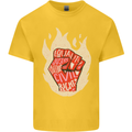 Civil Rights Black Lives Matter LGBT Freedom Mens Cotton T-Shirt Tee Top Yellow