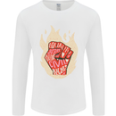 Civil Rights Black Lives Matter LGBT Freedom Mens Long Sleeve T-Shirt White