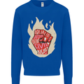 Civil Rights Black Lives Matter LGBT Freedom Mens Sweatshirt Jumper Royal Blue