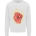 Civil Rights Black Lives Matter LGBT Freedom Mens Sweatshirt Jumper White