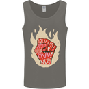 Civil Rights Black Lives Matter LGBT Freedom Mens Vest Tank Top Charcoal