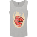 Civil Rights Black Lives Matter LGBT Freedom Mens Vest Tank Top Sports Grey