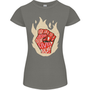 Civil Rights Black Lives Matter LGBT Freedom Womens Petite Cut T-Shirt Charcoal